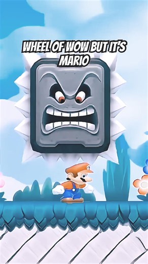 Wheel Of Wow But It’s Mario #mario #shorts #memes