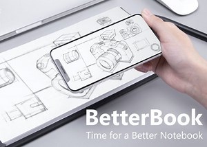 BetterBook smart notebook launches on Kickstarter
