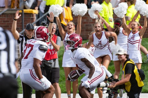 Alabama earns its highest AP college football poll ranking of season