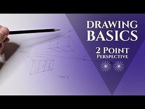 DRAWING BASICS: '2 Point Perspective' ⭐⭐✏️