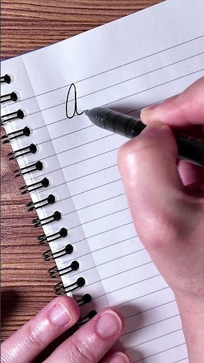 How to write "az" in cursive