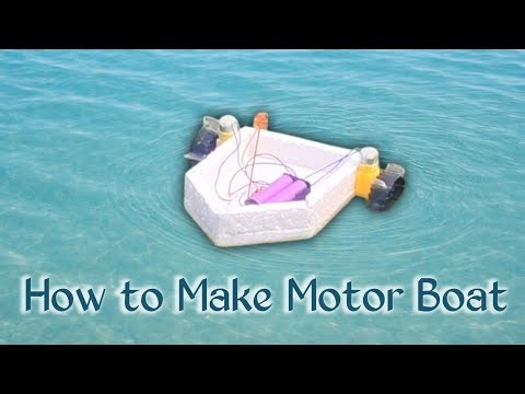 How to Make Motor Boat | DIY Science Project 🚤