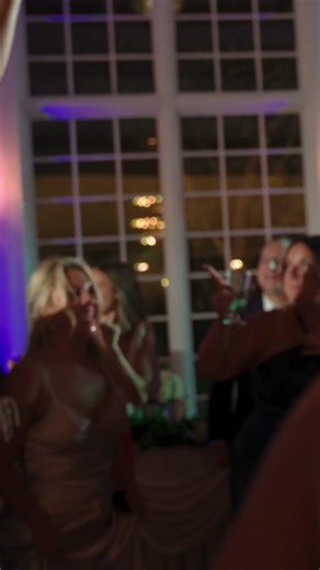GRANDMA IS BUSSIN’ 🍾🔥 #weddingtiktok #funwedding #champagnegun #weddingvideographer #chicagoweddingphotographer #fyp #bridetobe #wedding