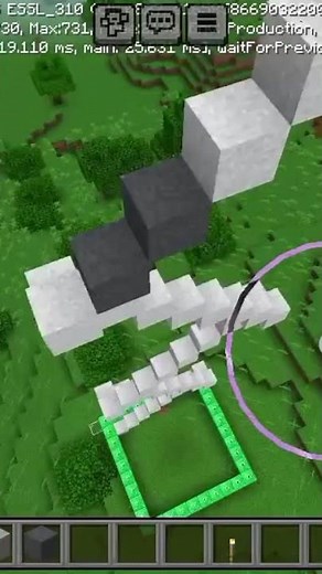 l make skeleton face #minecraft