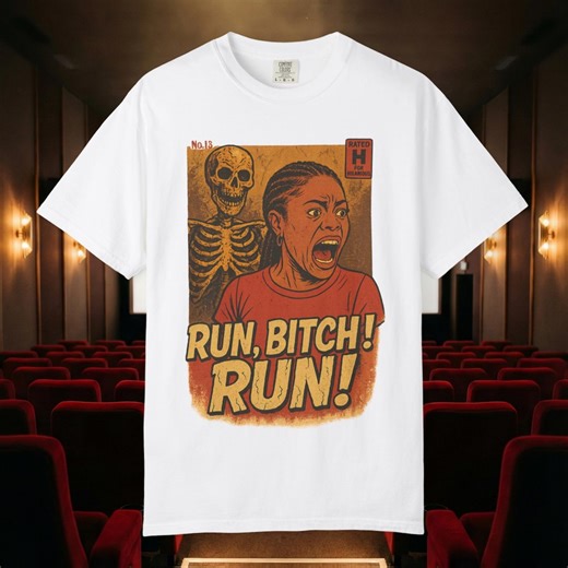 Scary Movie Parody T-shirt – Retro Horror Comic, Funny Halloween Tee - Etsy