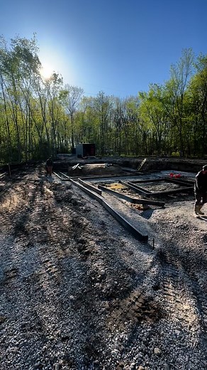 Starting all of our builds with a solid foundation is critical. The foundation on the Retirement Crib had to be engineered due to pour wet soils. Prior to construction we take boring samples of the ground below, then our engineers design a system that will support all loads and properly shed water. This type of foundation cost more money but is necessary to ensure we do not have #structural issues down the road. #teamwork #diamondbuilding #customhomebuilder #customhomes #partners #builtright #ne