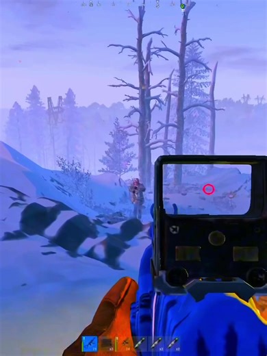 Solo vs snow Zerg (Scripts used in bio)#rust #viral #fypシ #snow #zerg @OffScript