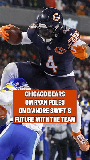 Will the Bears Keep D'Andre Swift After a Career Year?