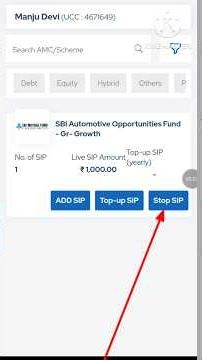 nj E wealth sip stop process online #sip #sipreturns #live #ganesh_kumar_advisor #return #smartsip