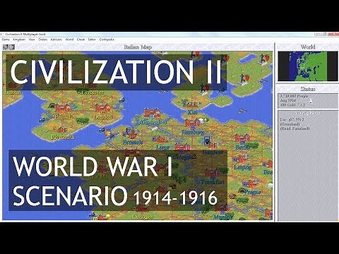 Civilization II: World War I Scenario - Part 1 (1914-1916)