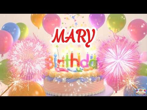 MARY HAPPY BIRTHDAY SONG - NAME BIRTHDAY TUNES