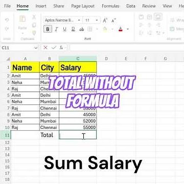 Total without formula in 5 Seconds 👇🔥
