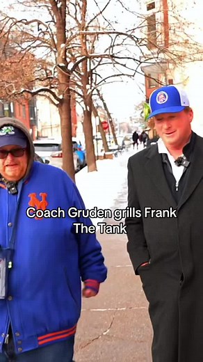 Frank Walks: Coach Gruden Roasts Frank The Tank
