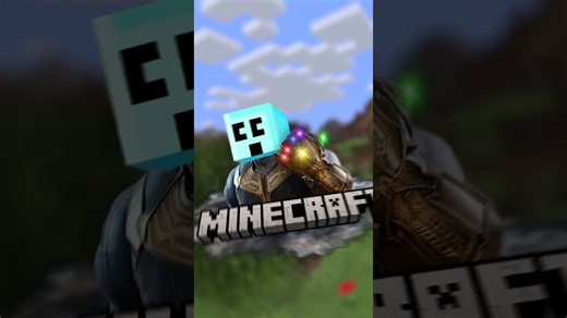 I got the Infinity Gauntlet inside Minecraft