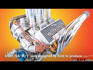 Rare! M/T “Hemi-Head” Ford 427 FE Big Block. Mickey Thompson