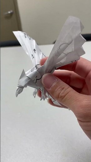 Origami phoenix 🐤