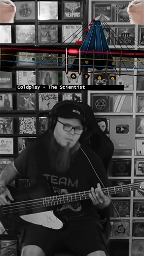 [⚡] Coldplay - The Scientist #rocksmith #bass #coldplay