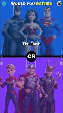 DC vs Marvel 🦇🤖 The Ultimate Showdown | The Ultimate Showdown