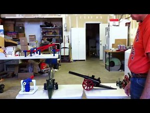 Calcium carbide cannon comparisons