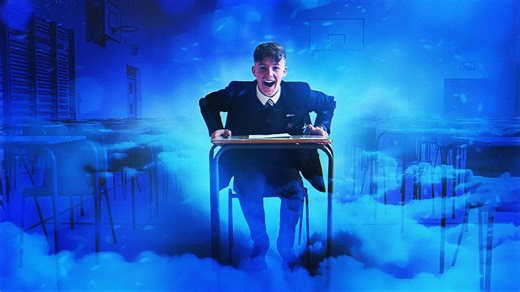 Teenager finishes his last exam with several dramatic results