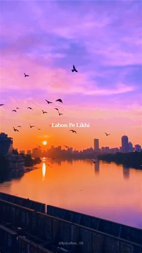 Labon Pe Likhi Mere Dil Ki Khwahish ❤️‍🔥 | Tera Fitoor Status ✨ | Romantic Lyrics Video #shorts