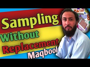 Draw all possible Samples| Without Replacement،|Sampling BA|MBA|MBS|MPA|BCS|BA|M۔Ed|M۔H۔M|MCS|Sample