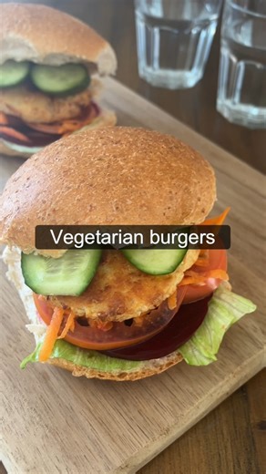 Low-cost vegetarian burgers that even meat-lovers will adore! Perfect for BBQs or a hearty dinner. For the full recipe visit www.healthyliving.nsw.gov.au/food/healthy-recipes#id=92 Follow Healthy Eating Active Living NSW for more easy, budget friendly and healthy recipes. | NSW Health