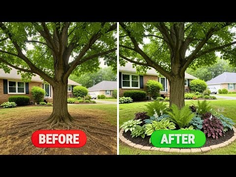 Fix Bare Spots Under Trees 🌿 | 7 Perennials That Love Dry Shade