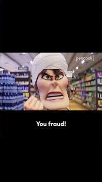She started swinging on sight #DespicableMe4 #SteveCarell #Gru #Shorts
