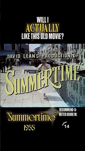 Hepburn in Love: David Lean’s Summertime” 1955 #youtubeshorts #movies #classicmovies #film