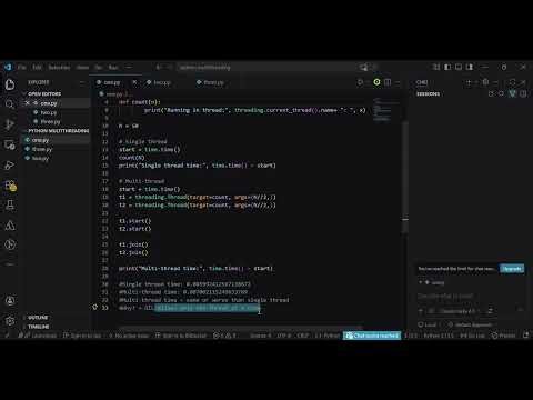 Python Concurrency for RAG | Multithreading, Multiprocessing & GIL Made Simple: Chapter 1