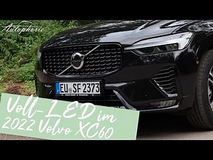 2022 Volvo XC60: Voll-LED-Scheinwerfer (Licht-Paket) Test [4K] - Autophorie Extra