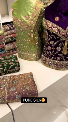 Beautiful Pure Silk Fabrics in Vibrant Colors