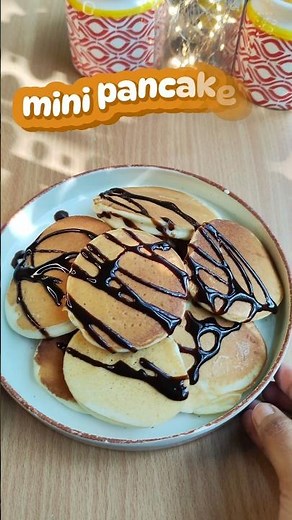 Easy Mini Pancake Recipe | How to Make Fluffy Pancakes in 5 Minutes! 🥞 #explore #yshorts