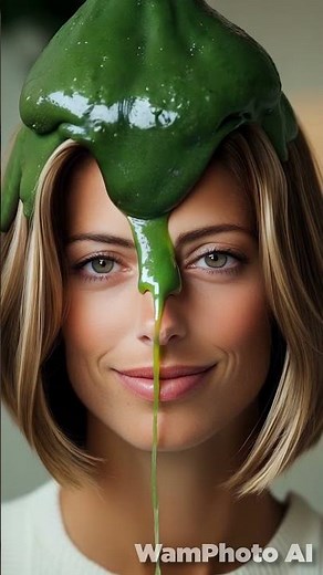 Watch Stunning AI Models Get Slimed in Glorious Green Goo!