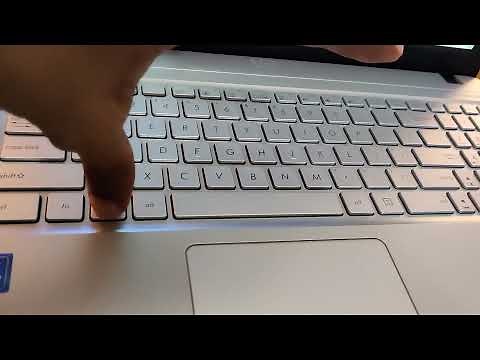 shortcut to take settings in Asus notebook with windows 10 os