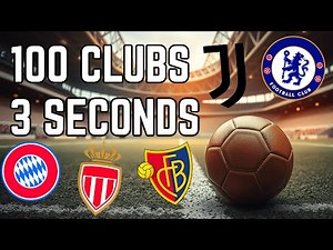 Can You Guess These 100 Football Team Logos? | Ultimate Soccer Quiz