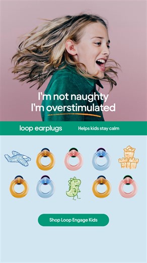 Kids need calm? 🪁 Get big noise-reduction for tiny ears 👂 🍭 Try Loop Engage Kids Quiet for ✍️ Better focus at school 🎵 Hearing protection for loud events 😵‍💫 Reducing sensory overload | Loop