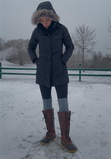One unexpected shining star of an Xmas gift were these ridiculously long hand-knit wool socks my mom thrifted. When I opened them I cracked a laugh at how they seemed to extend so long past what was an expected unrolling. Flash forward less than a month and they couldn’t be more perfect to serve as both sock and leg warmer. Somehow made for my shearling tall bean boots.