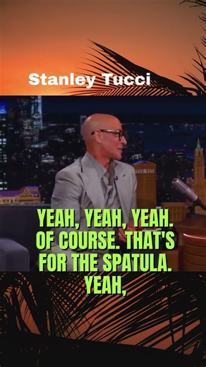 Stanley Tucci #christina #funny #hugh #morgan #interview #rebecca #zendaya #chase