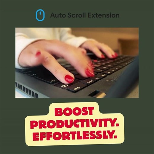 Boost Your Productivity Instantly! 🚀 | Auto Scroll Chrome Extension You NEED!