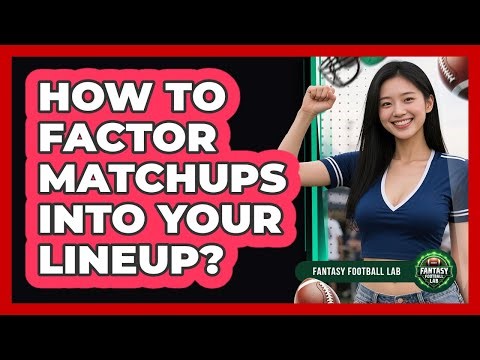 How To Factor Matchups Into Your Lineup?