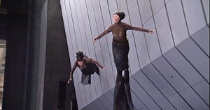 Opera singers also acrobats?