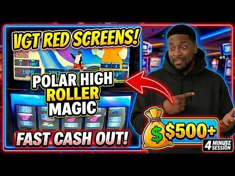 $500 Cash Out! Polar High Roller RED SCREEN Magic 🎰