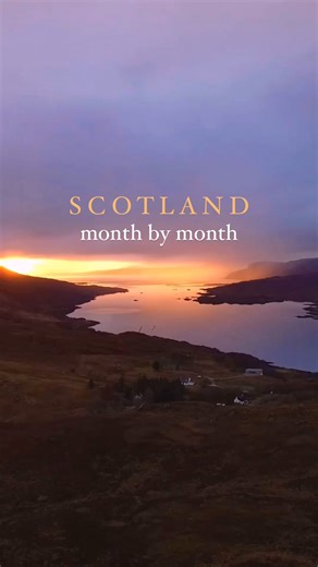 Curious about the best time to visit Scotland? 🏴 Look no further! Each month and season brings its own unique charm to the Scottish landscapes. From snowy, moody mountains in winter to lush, vibrant plants and flowers in summer, there's something magical to behold year-round. Check out this video to discover the seasonal beauty of Scotland and find out which scene matches your birthday month! 🌄🌿 🎥 my.scottish.journal #100Scotland #travel #adventures #scotland | 100% Scotland