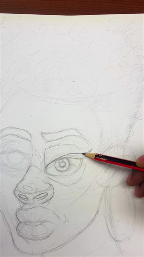 Still learning. Still drawing. #creatorsearchinsights #arttok #drawingpractice #sketchbook #portraitdrawing