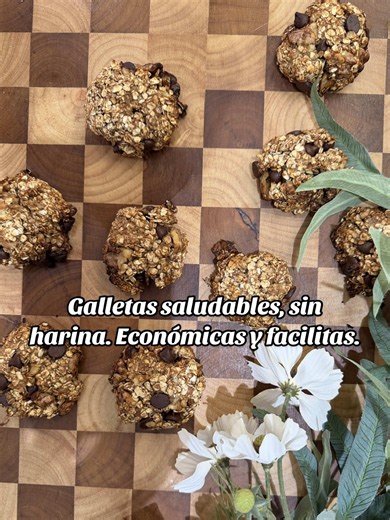Galletas de avena sin harina: receta fácil y económica