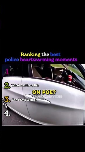 Ranking The Best Police Heartwarming Moments Pt3.