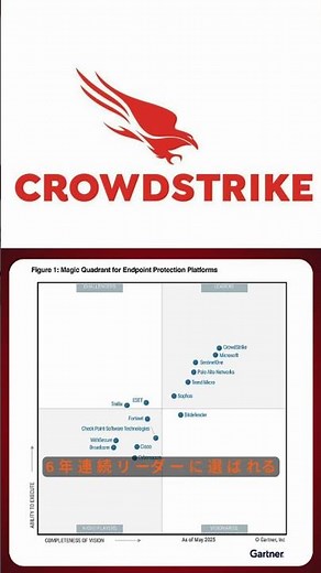 ショート CrowdStrike（クラウドストライク） #networksecurity #安全機能