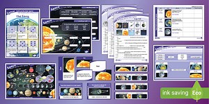 EAL Younger Learners Curriculum Scaffolding Pack - Science - Space (Earth & The Solar System)